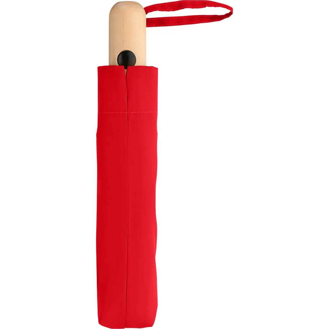 AC-Taschenschirm ÖkoBrella, rot wS – Bild 4