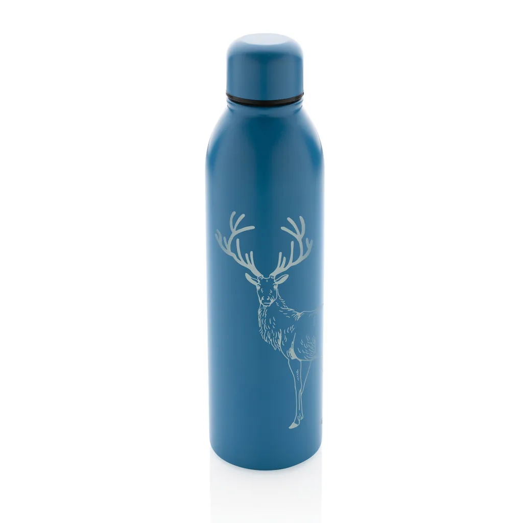 RCS recycelte Stainless Steel Vakuumflasche, blau – Bild 2