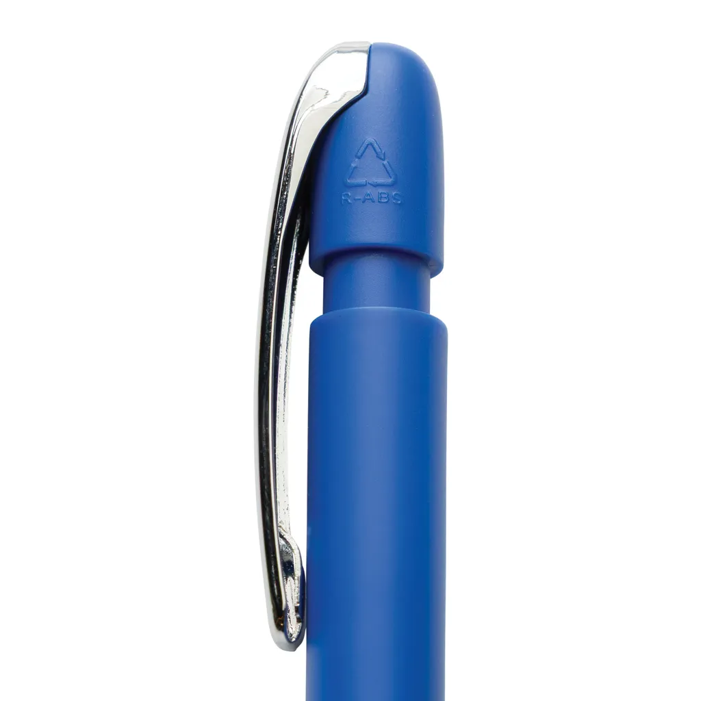 Glide GRS-zertifizierter rABS Stift mit Metallclip, blau – Bild 2