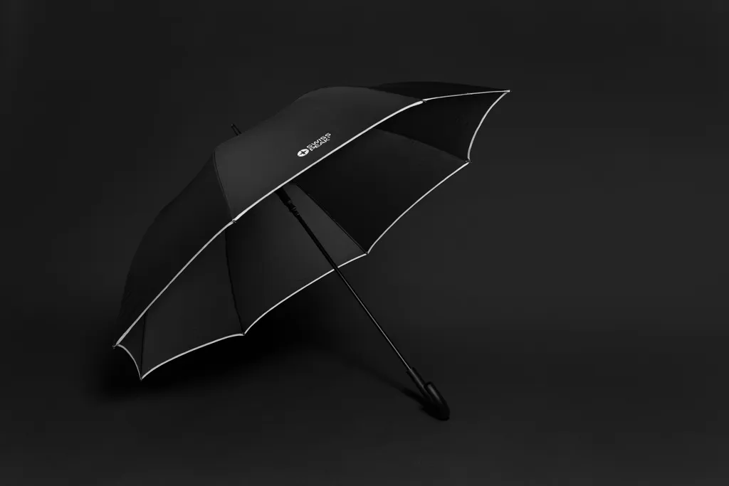 Swiss Peak OSLO 30'' AWARE™ 50UV Auto-Open-Regenschirm, schwarz – Bild 8