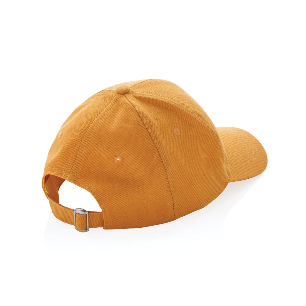 Impact 5 Panel Kappe aus 280gr rCotton mit AWARE™ Tracer, sundial orange – Bild 5