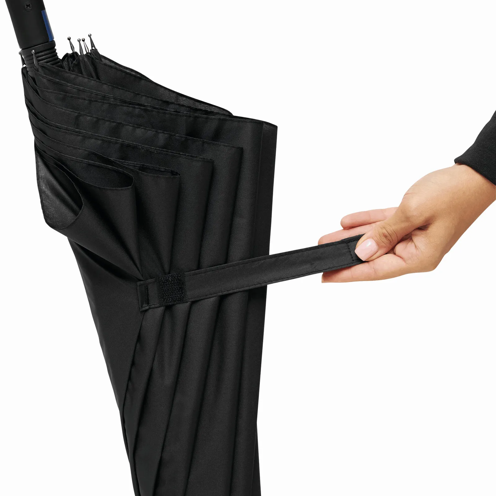 CANCAN Umbrella, Automatik-Stockschirm, blau, schwarz – Bild 11