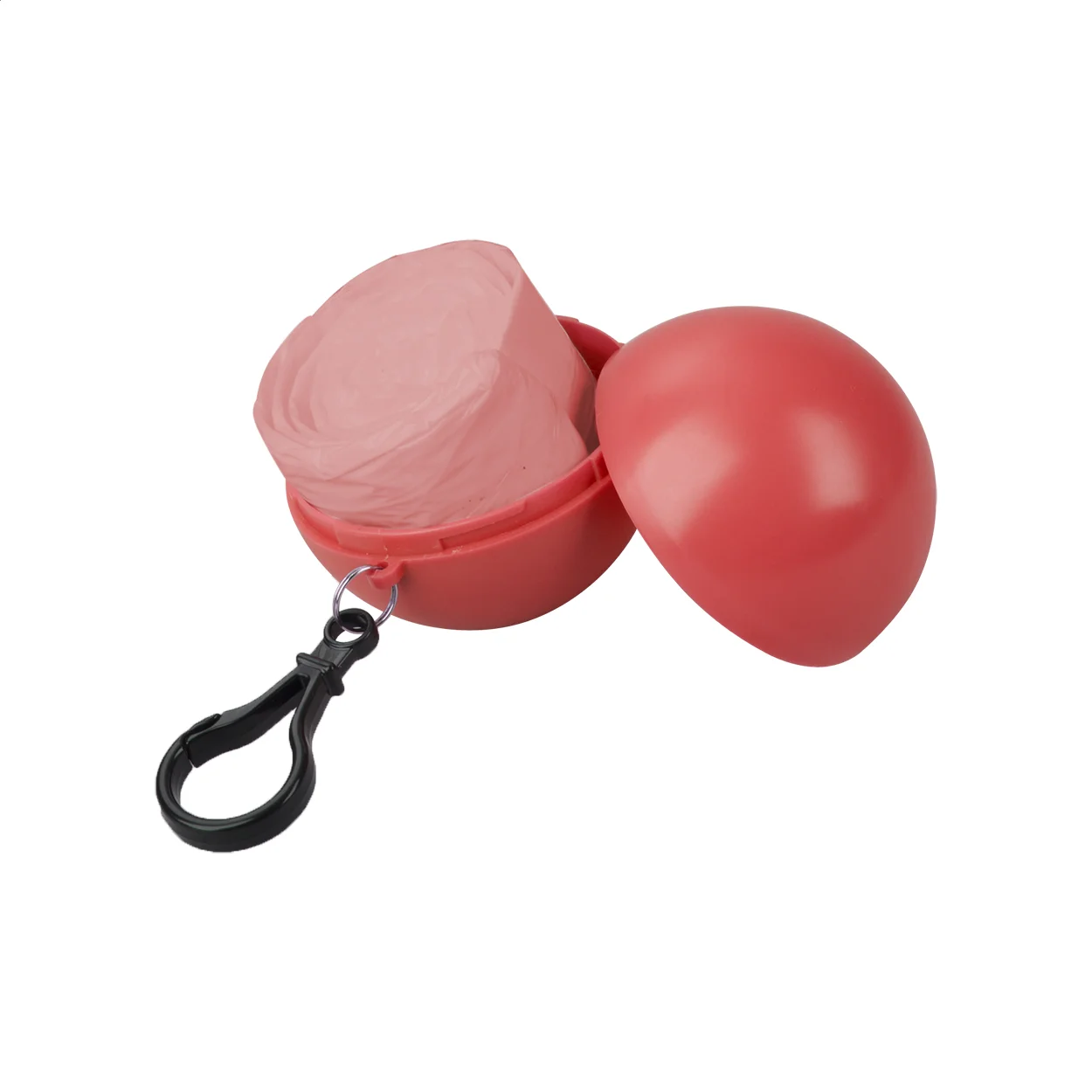 Poncho Schlüsselanhänger Aegis, rot – Bild 2