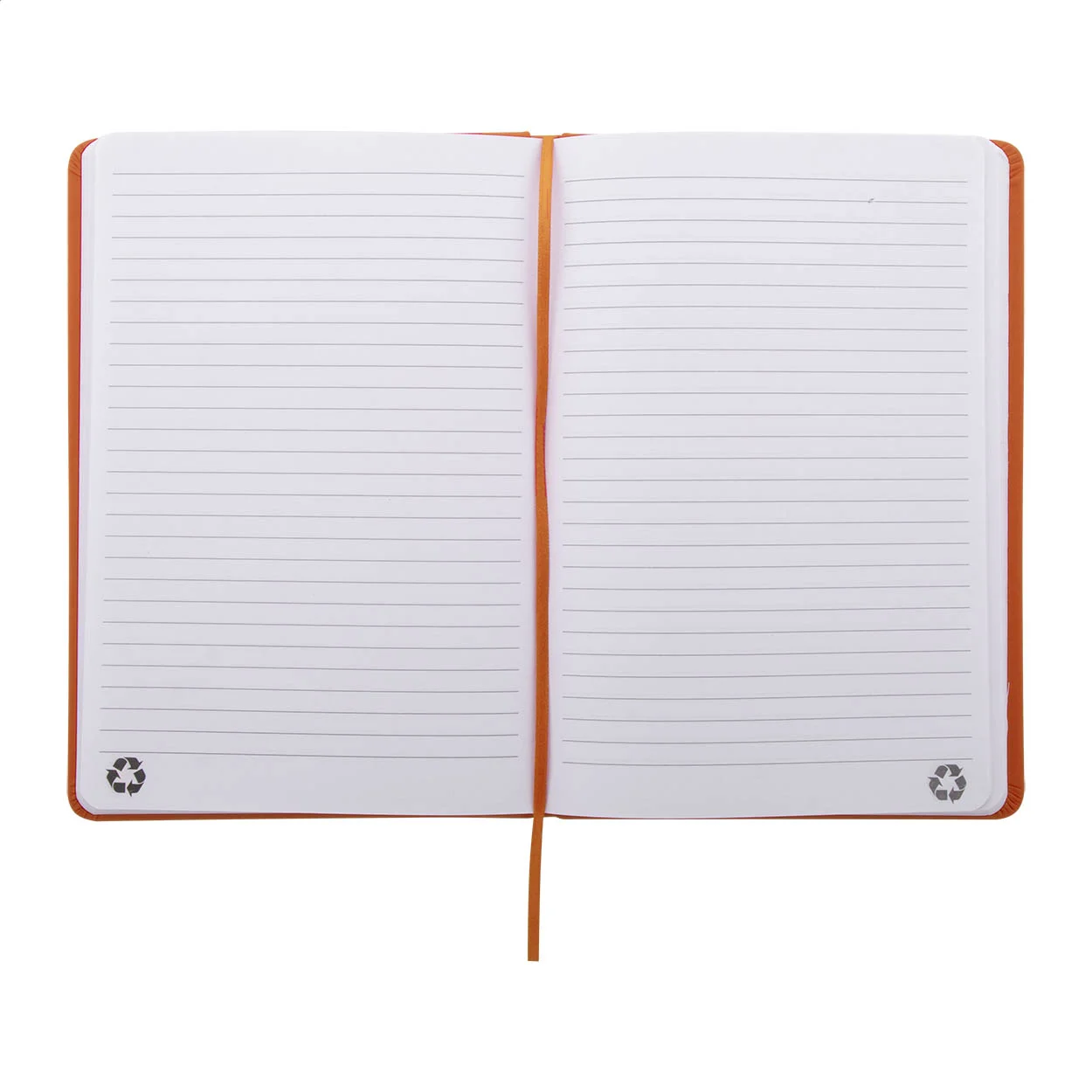 RPU Notizbuch Repuk Line A5, orange – Bild 3
