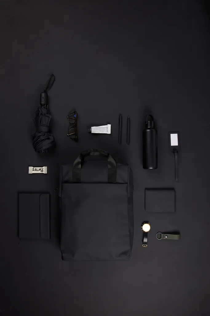VINGA Baltimore RCS Tote Rucksack, schwarz – Bild 7