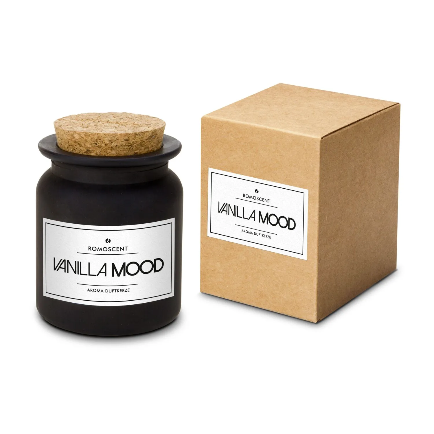 ROMOSCENT® Aromakerze Vanilla Mood, schwarz – Bild 15