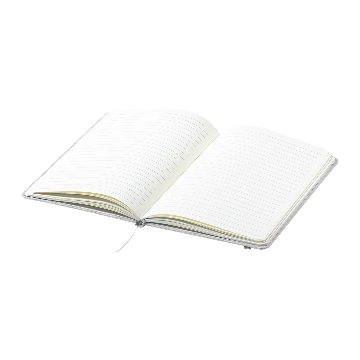RPET-Notizbuch Baccata, weiß – Bild 3