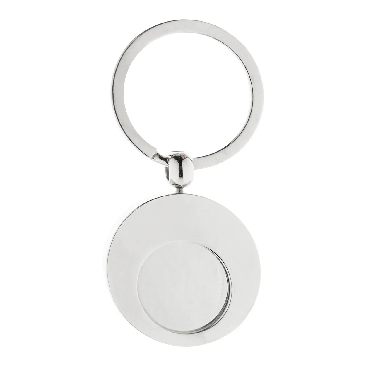 EKW-Chip/Schlüsselanhänger Cromo, silber – Bild 2