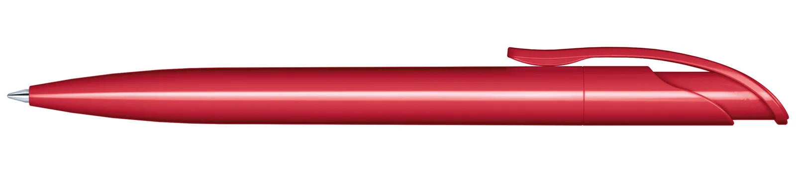 Challenger Polished Druckkugelschreiber, Rot 201 – Bild 4