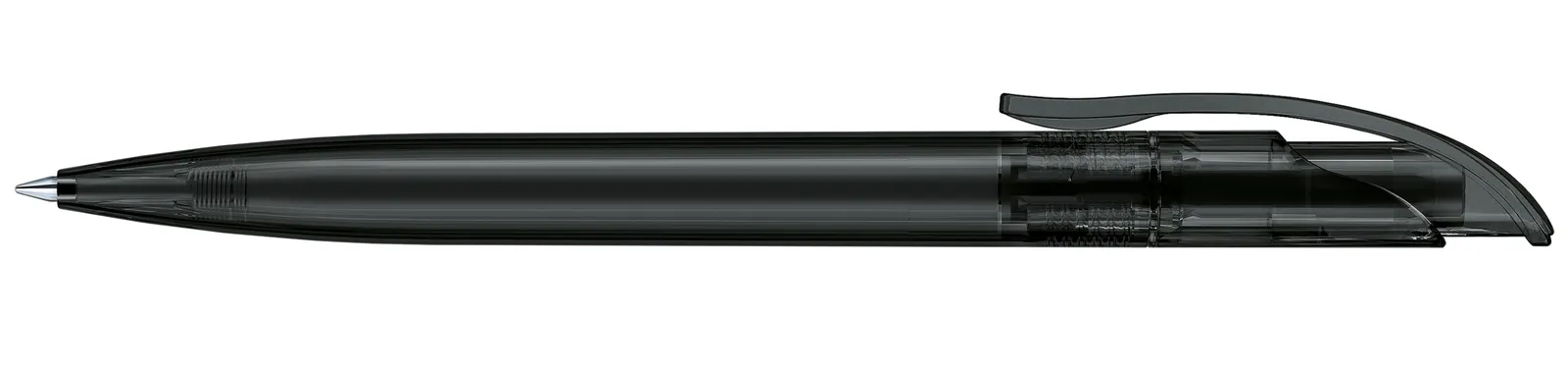 Challenger Clear Druckkugelschreiber, Schwarz – Bild 4