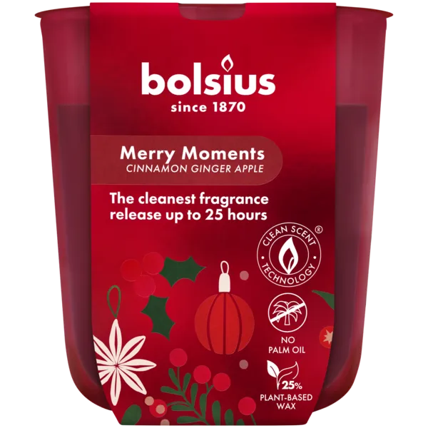 Bolsius True Glow Geschenkset, Bordeauxrot – Bild 4