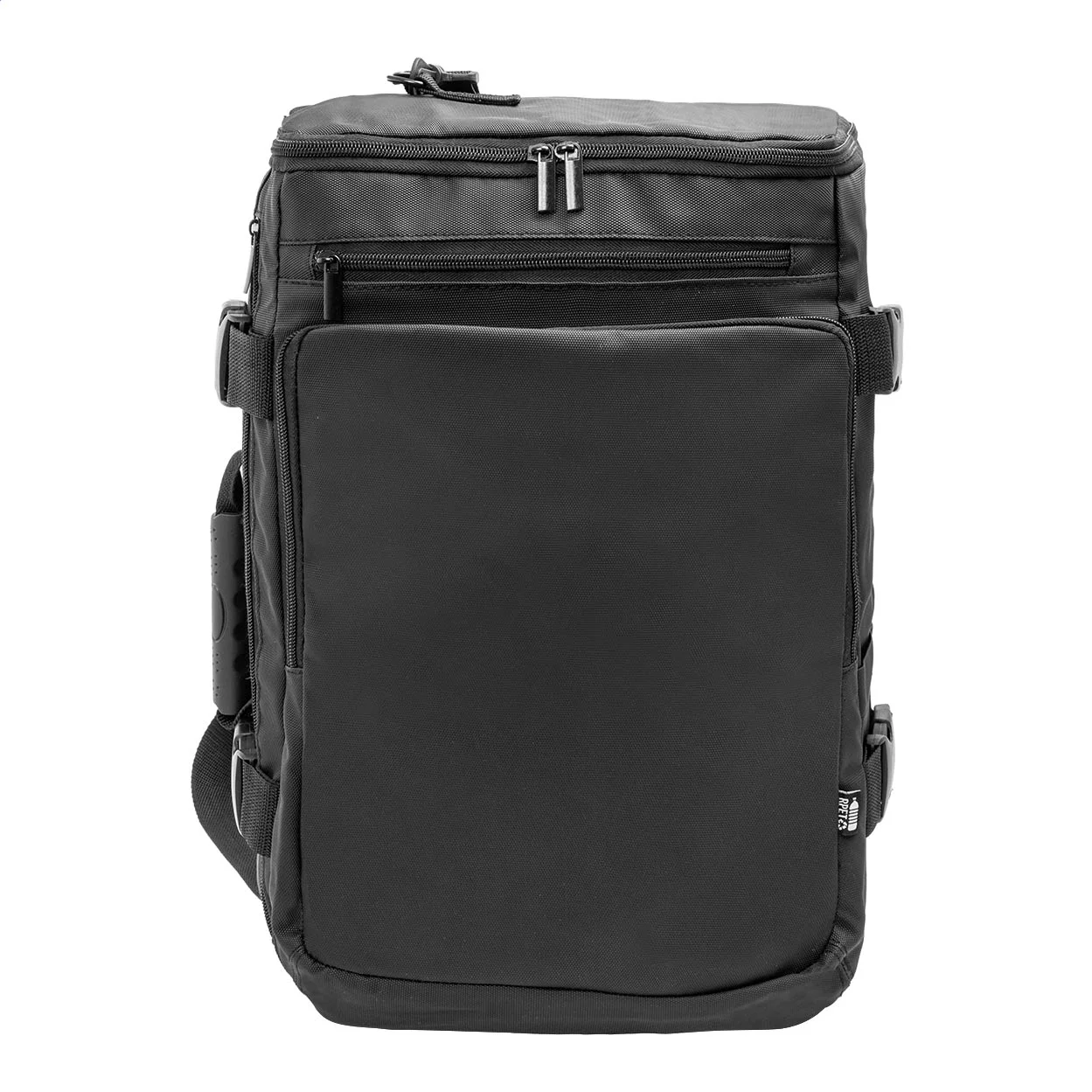 Dokumentenrucksack Pullman, RPET, schwarz – Bild 7