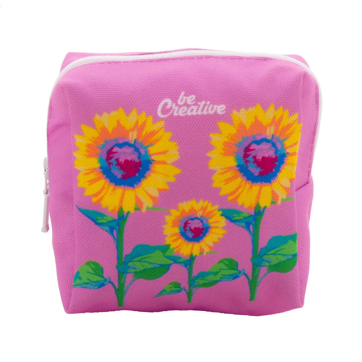 Individuelle Kosmetiktasche CreaBeauty Square S, weiß – Bild 6