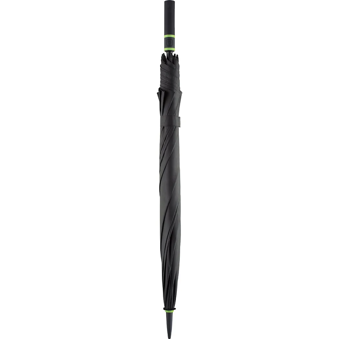 AC-Gästeschirm FARE® Style, schwarz-limette – Bild 5