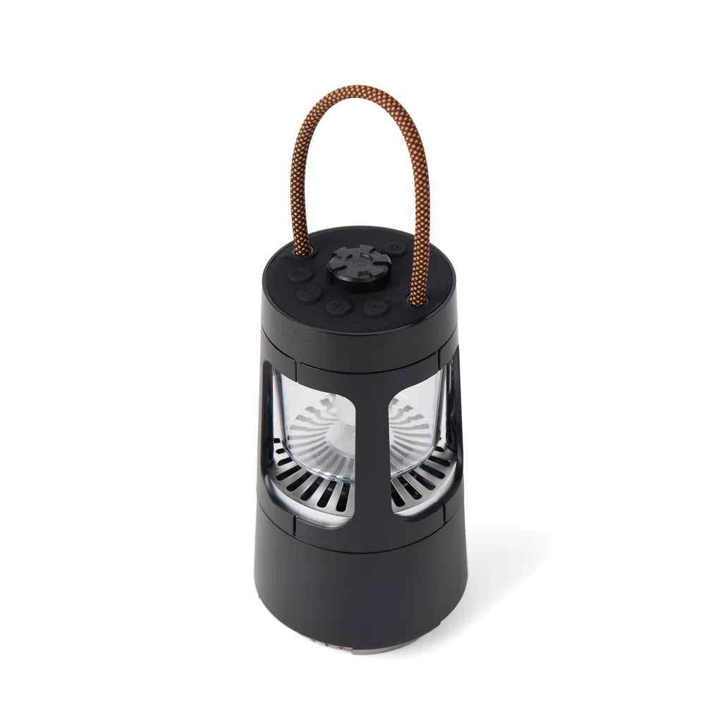 Nordic Drift Everest IPX4 Campingleuchte mit 10W-Lautspeaker, schwarz – Bild 4