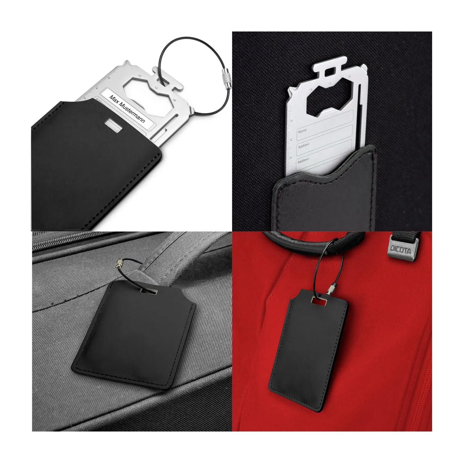 ROMINOX® Card Tool // Travel Tag - 30 Funktionen, silber – Bild 13