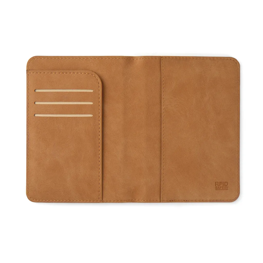 VINGA Bosler RCS RFID Passport-Cover, braun – Bild 2