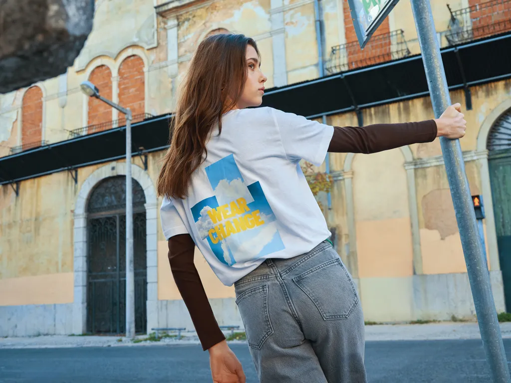 IQONIQ Kakadu relaxed T-Shirt aus recycelter Baumwolle, recycled white – Bild 8