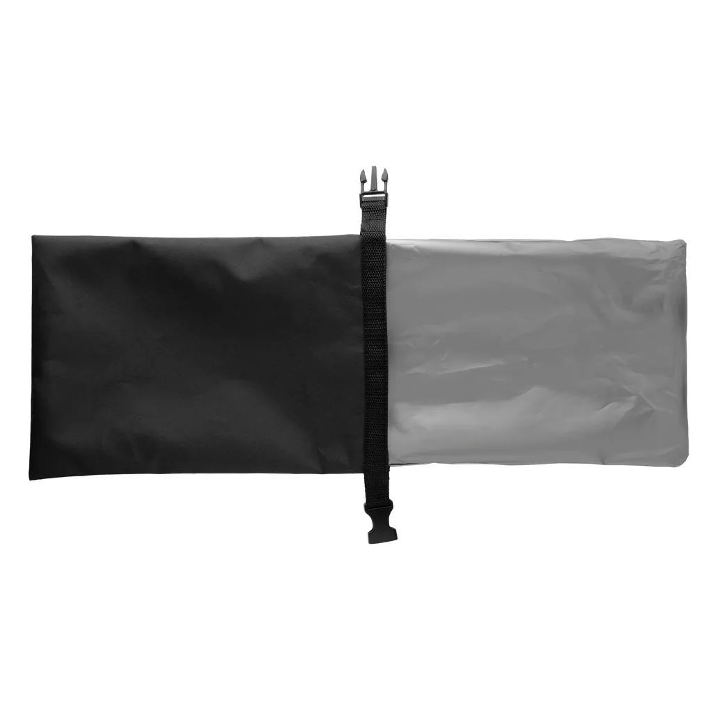 Snackstrap faltbarer Lunchbag aus AWARE™ rPET 30 x 20cm, schwarz – Bild 5