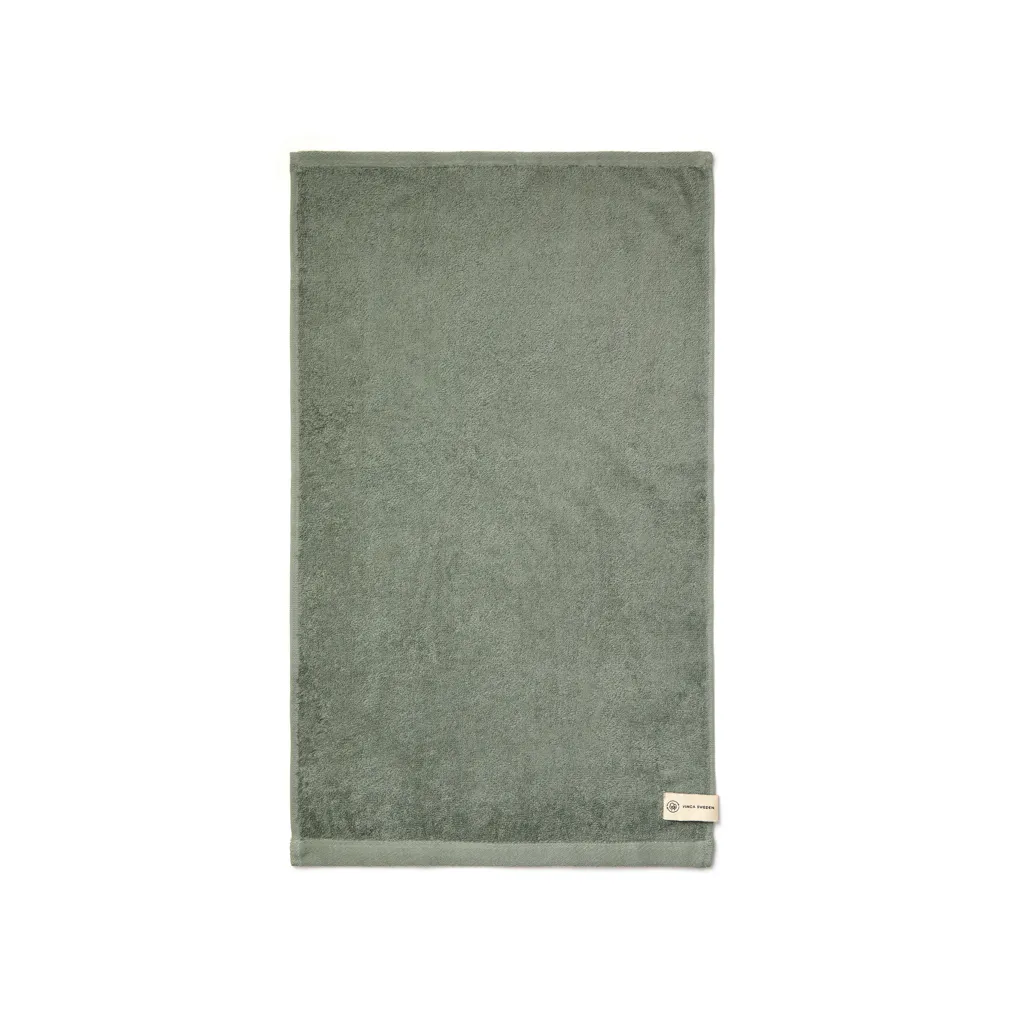 VINGA Birch Handtuch 40x70, 450gr/m², grün – Bild 4