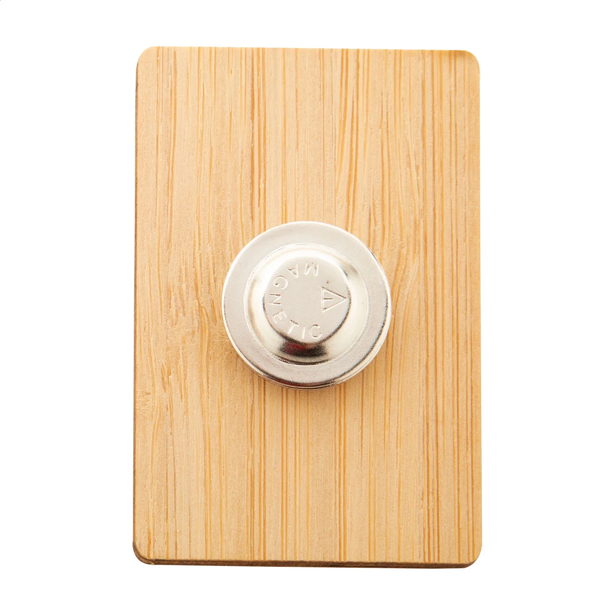 Bambus-Anstecker BooBadge, natur – Bild 3