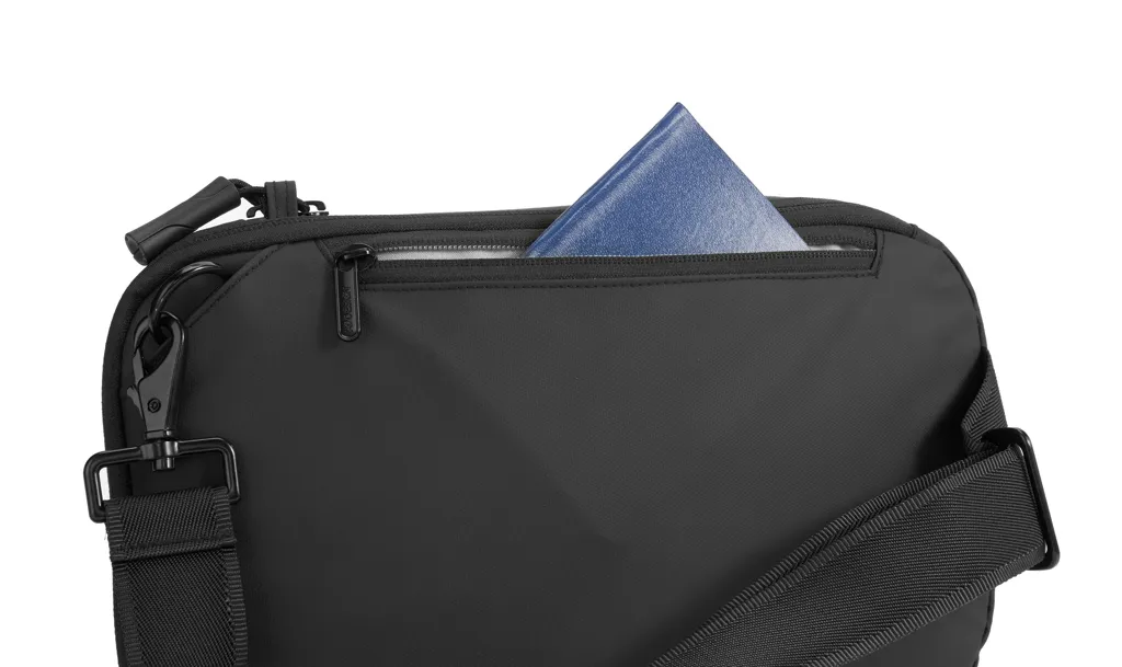 Urban wasserabweisender Sling-Bag, schwarz – Bild 12