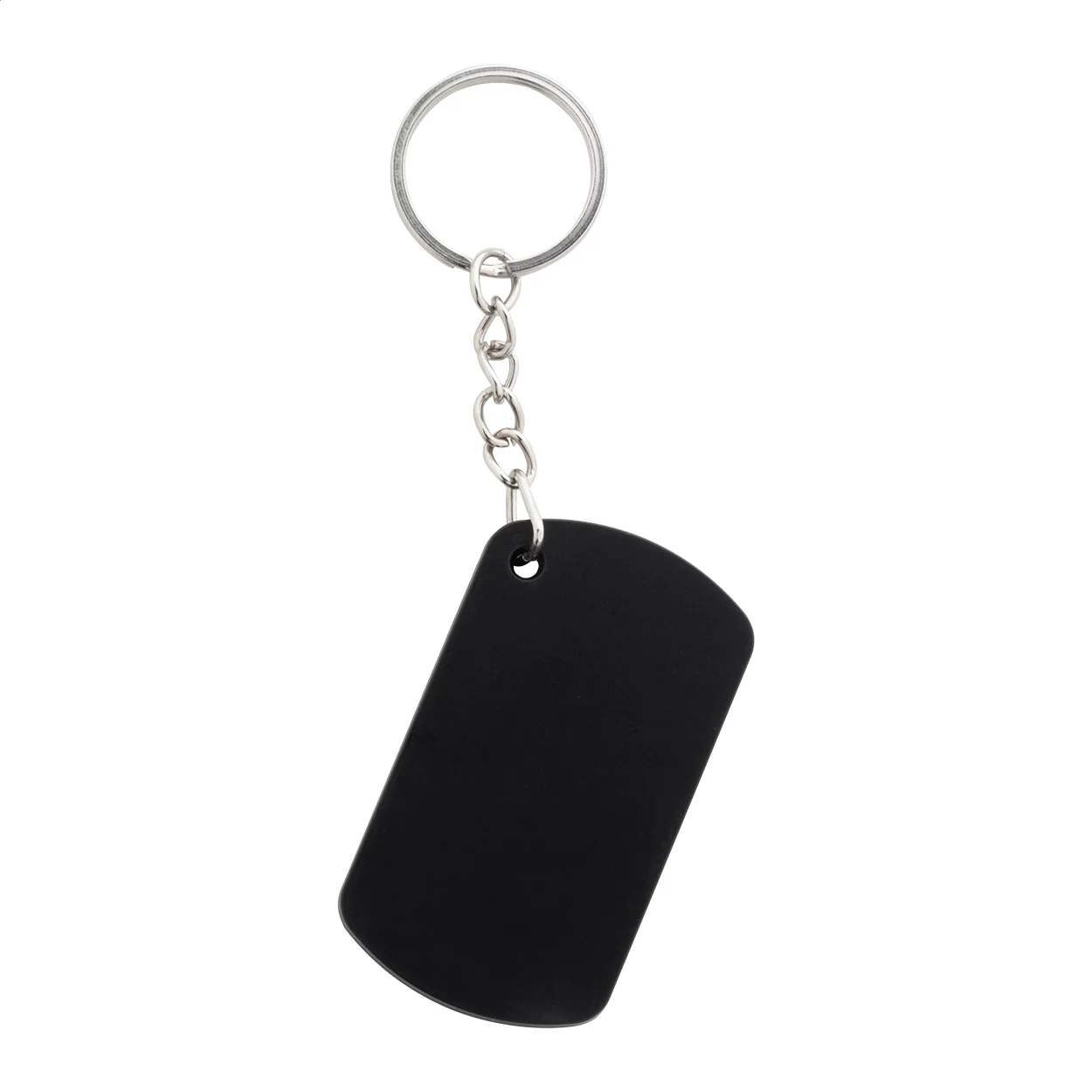Schlüsselanhänger Parcelo mit Papiermesser, schwarz – Bild 4