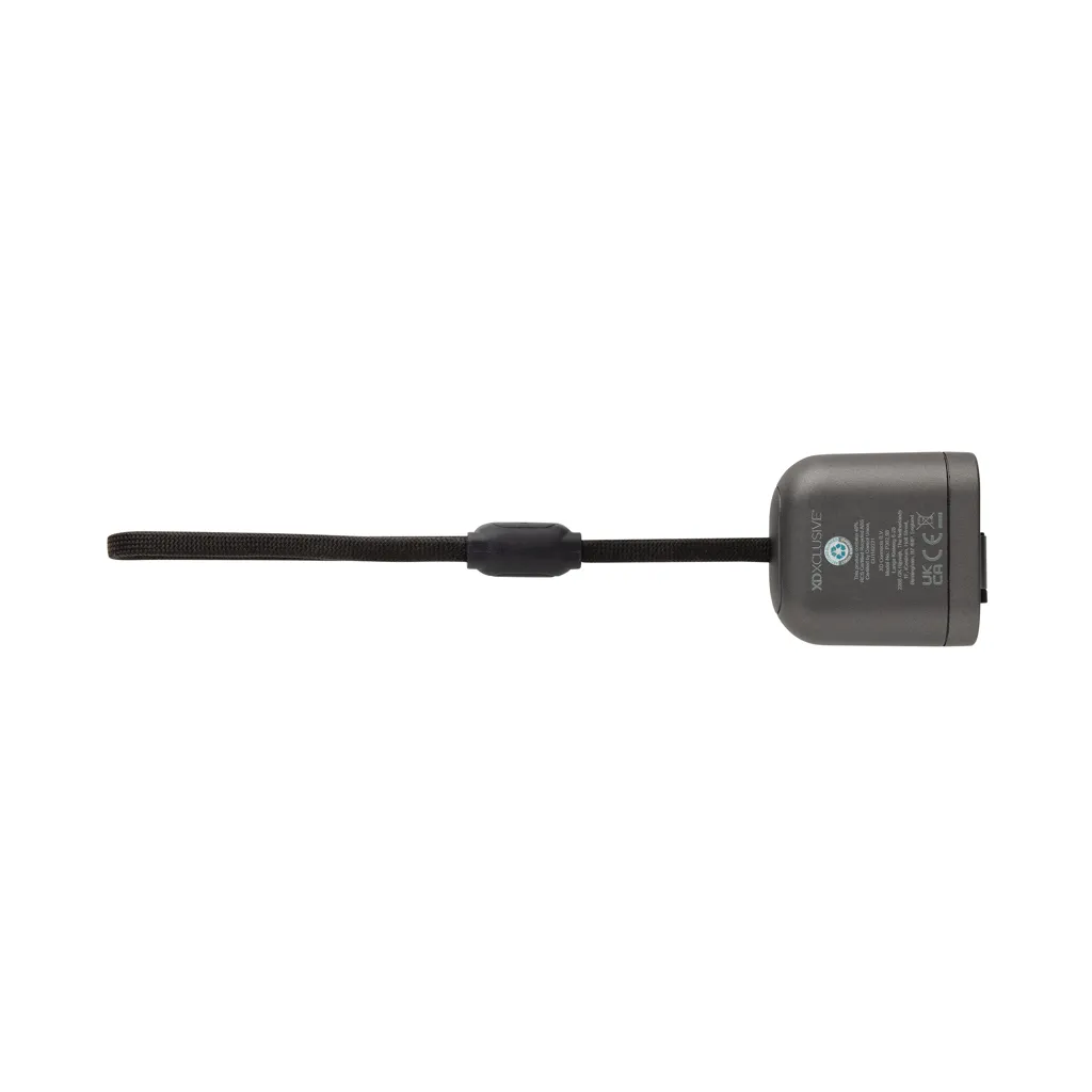 Spira RCS – recyceltes, einziehbares 100W-Schnellladekabel, grau – Bild 4