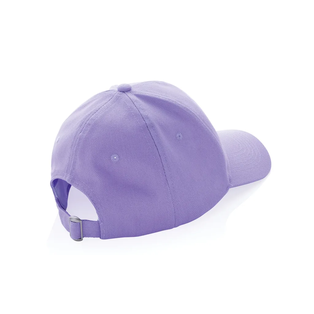 Impact 6 Panel Kappe aus 280gr rCotton mit AWARE™ Tracer, lavender – Bild 5