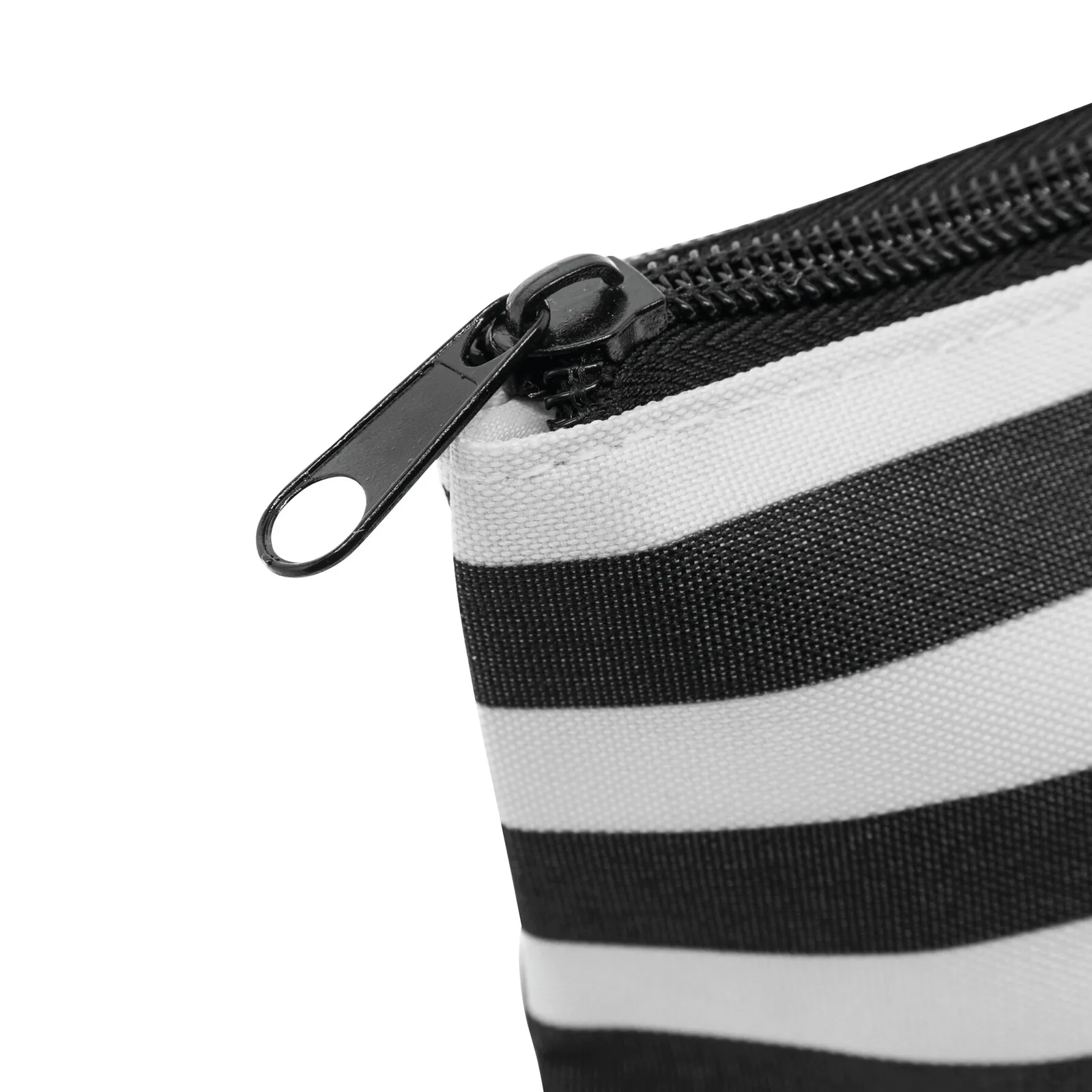 STRIPY - Kulturbeutel, schwarz, weiß – Bild 4