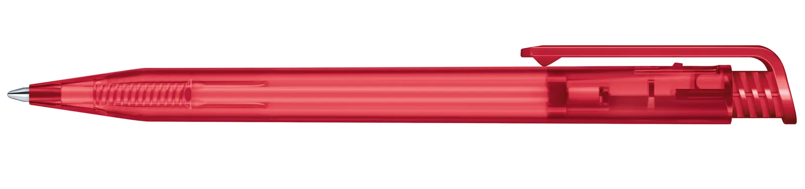 Super Hit Frosted Druckkugelschreiber, Rot 201 – Bild 4