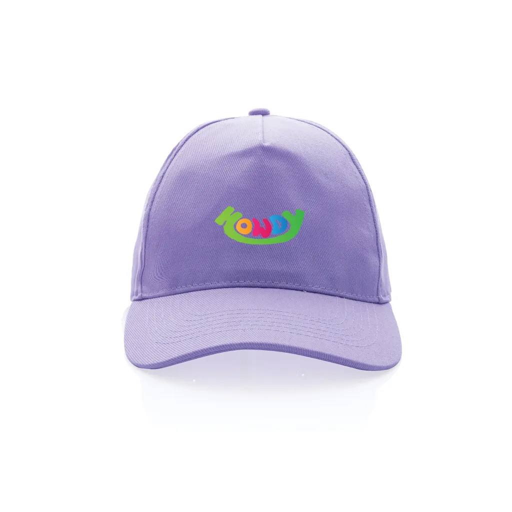 Impact 5 Panel Kappe aus 280gr rCotton mit AWARE™ Tracer, lavender – Bild 8
