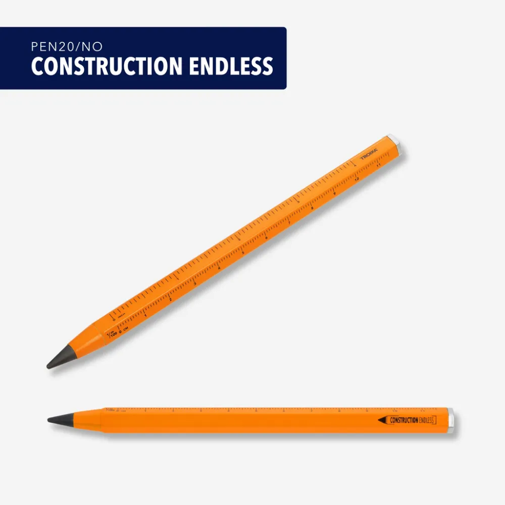 Multitasking-Bleistift CONSTRUCTION ENDLESS neonorange, neonorange – Bild 3