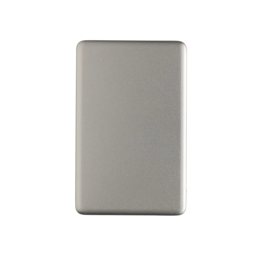 Orion 5.000mAh 5W magnetische Powerbank aus RCS rec. Alu, silber – Bild 4