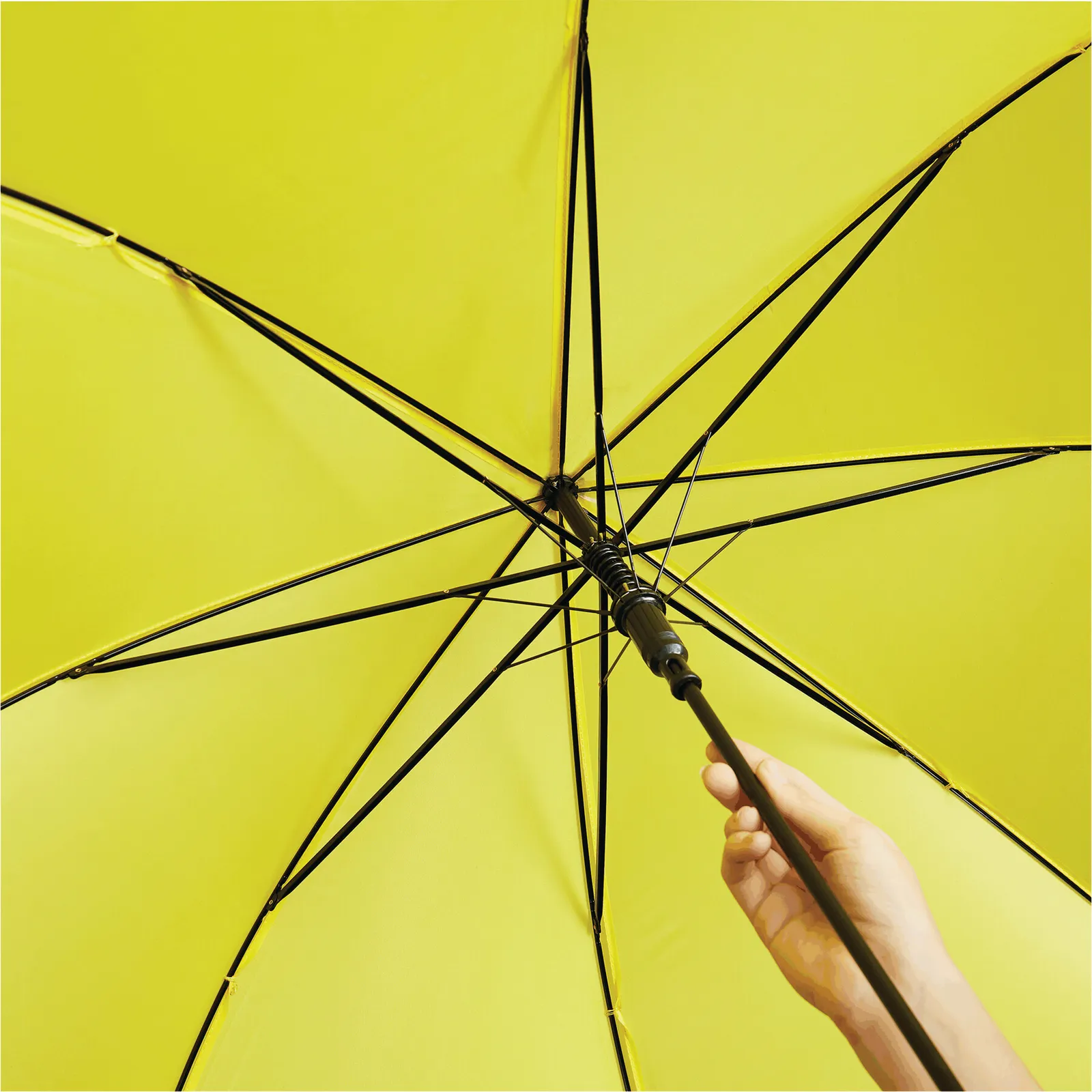 DANCE Umbrella, Automatischer Stockschirm, gelb – Bild 8