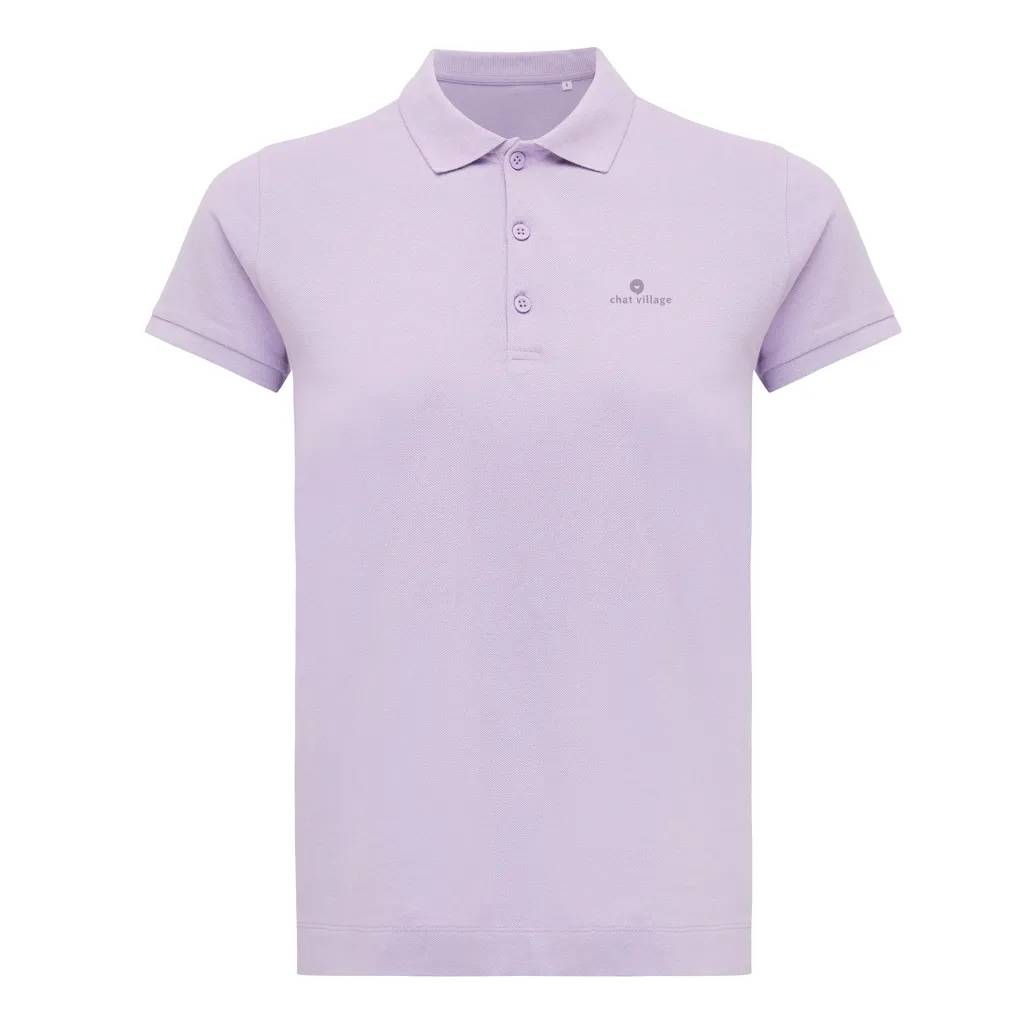 IQONIQ Yosemite Damen Piqué-Poloshirt aus rec. Baumwolle, lavender – Bild 3