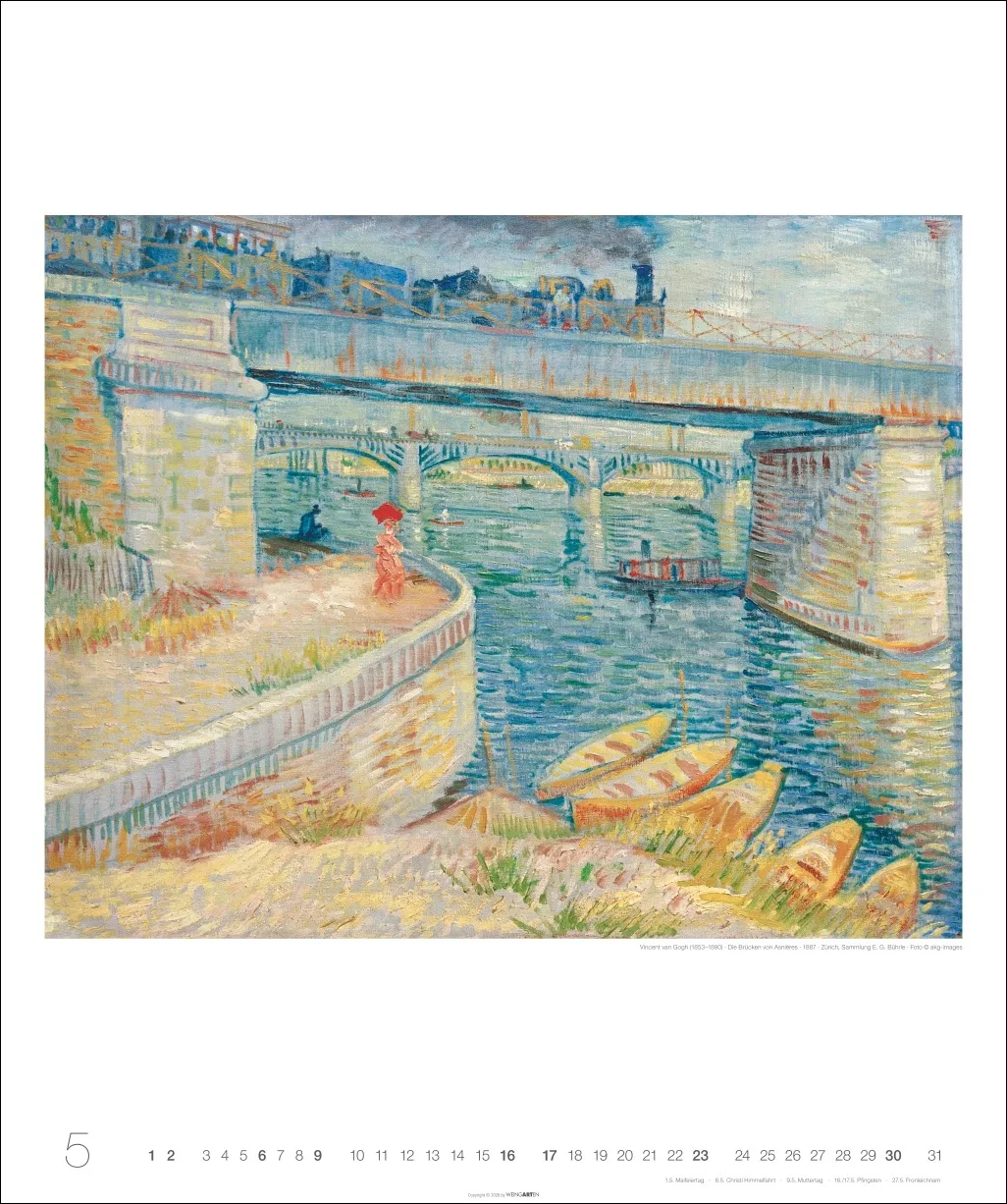 Vincent van Gogh Edtion Wandkalender 2027 – Bild 6