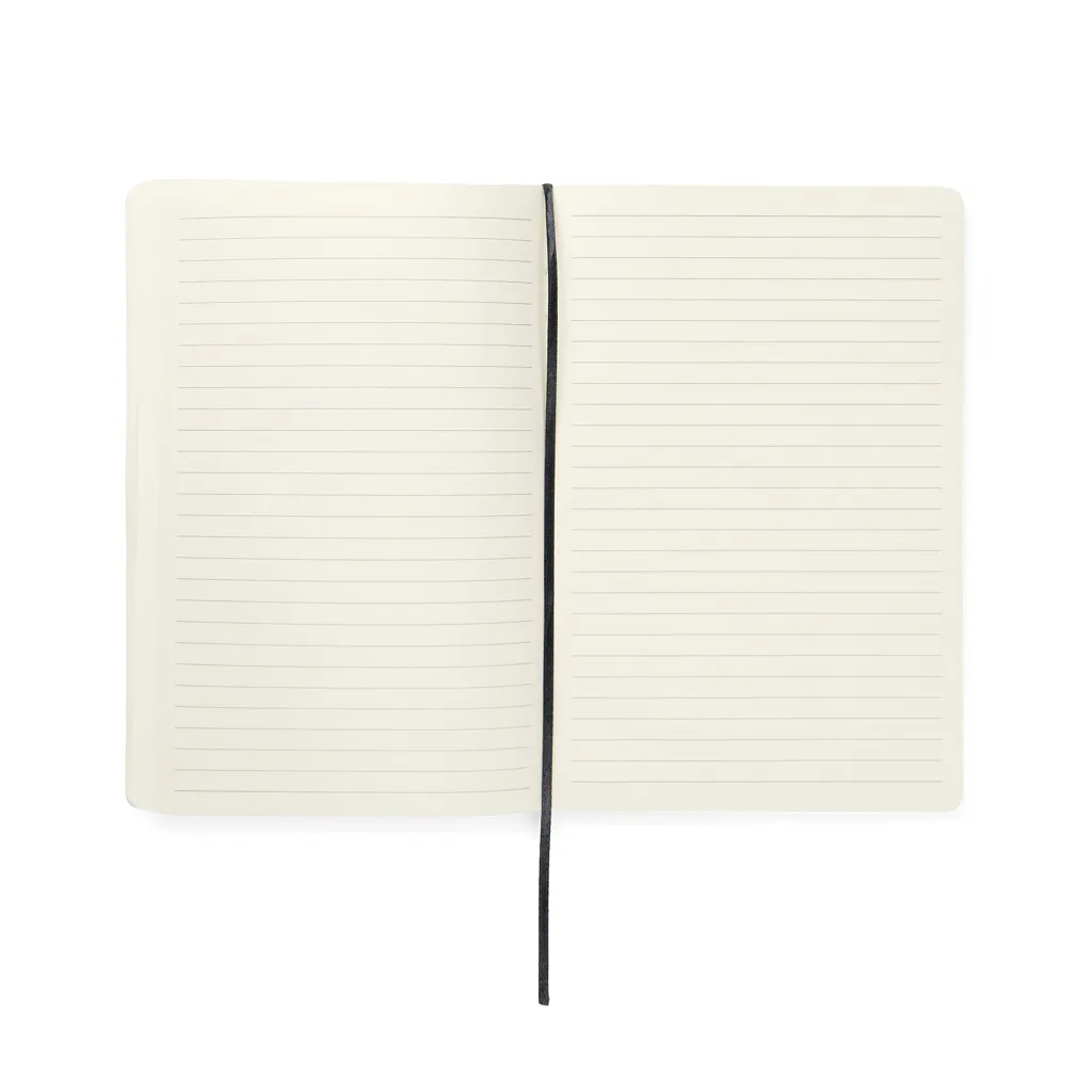 VINGA Baltimore RCS PU Softcover Notizbuch, greige – Bild 3