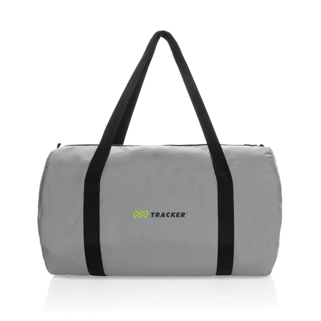 Dillon AWARE™ RPET faltbare Sporttasche, grau – Bild 7
