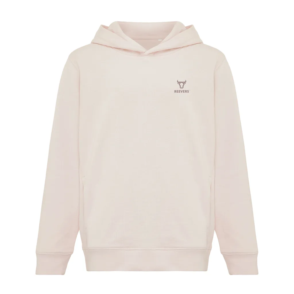 IQONIQ Yengo KidsHoodie mit Seitentaschen aus rec. Baumwolle, cloud pink – Bild 3