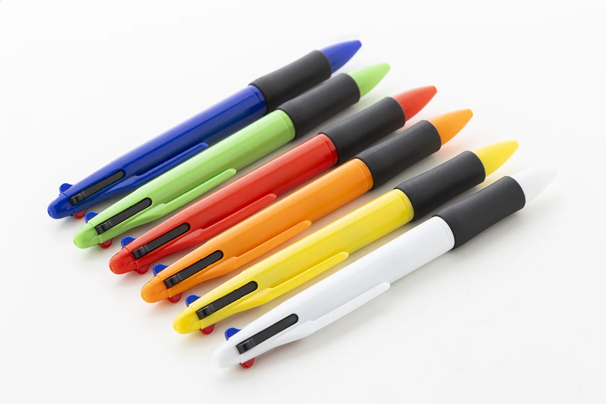 4-Farben-KugelschreiberRABS Quattro, weiß – Bild 6