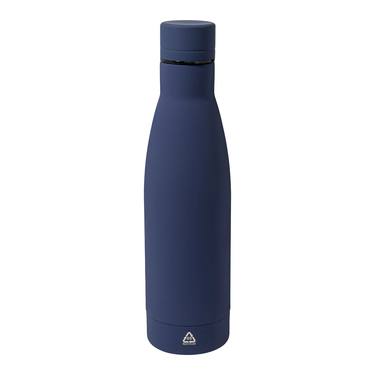 Flasche Rubbar aus recyceltem Edelstahl, dunkelblau – Bild 2