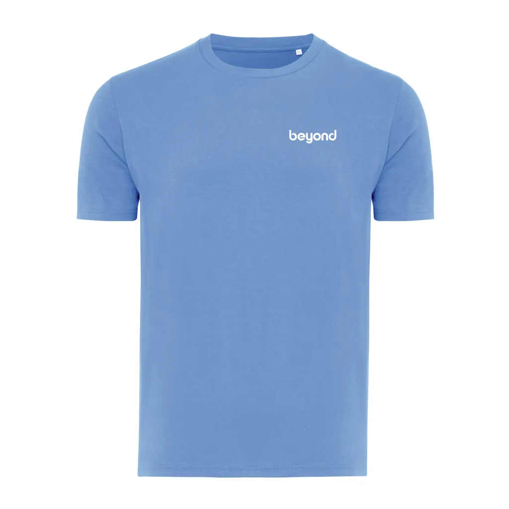 IQONIQ Sierra Lightweight T-Shirt aus recycelter Baumwolle, moon blue – Bild 4