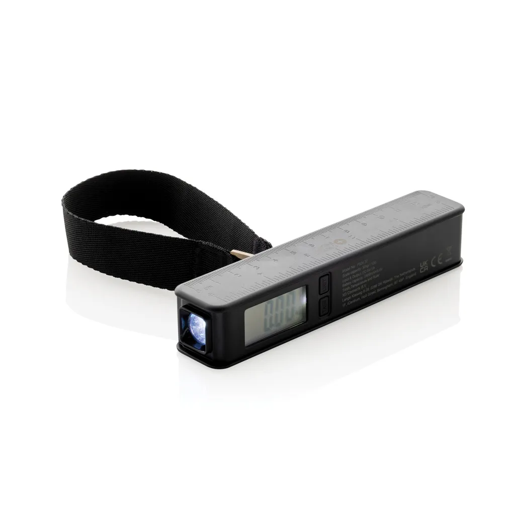 Swiss Peak 5-in-1-Kofferwaage mit Powerbank und Taschenlampe
