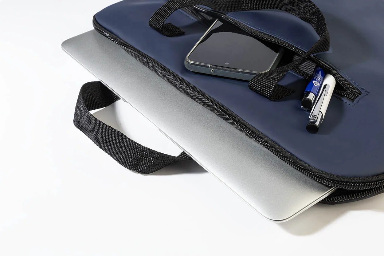 Laptoptasche Pubbuk aus RPU, dunkelblau – Bild 4