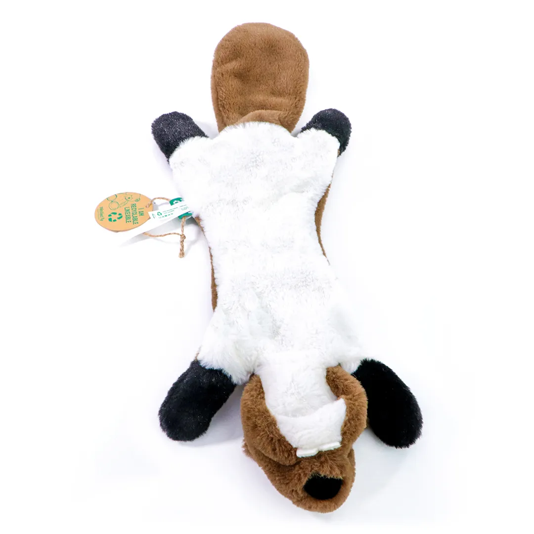 Hundespielzeug RecycelBiber, braun – Bild 4