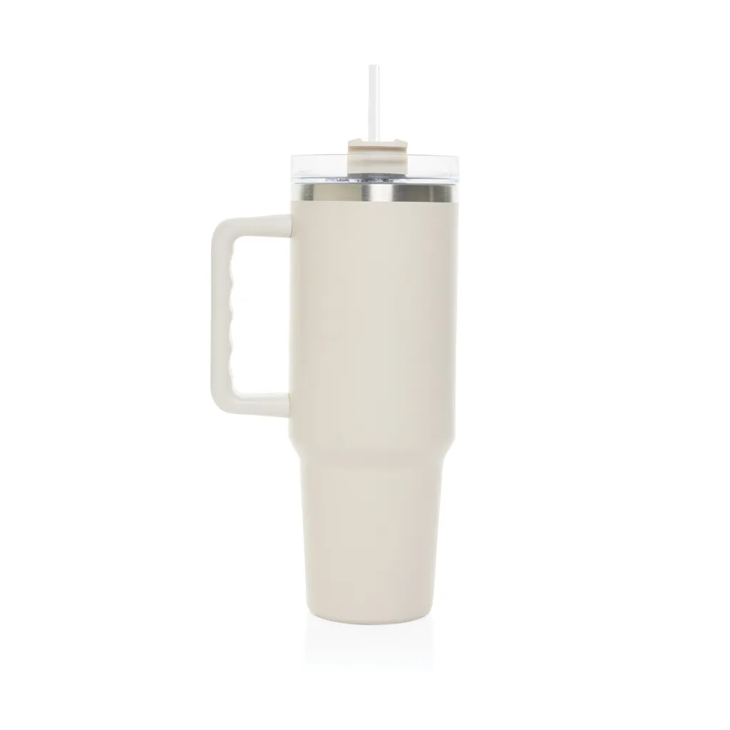 Peakflow Becher aus RCS recyceltem Stainless Steel 1200ml, warm brown – Bild 4