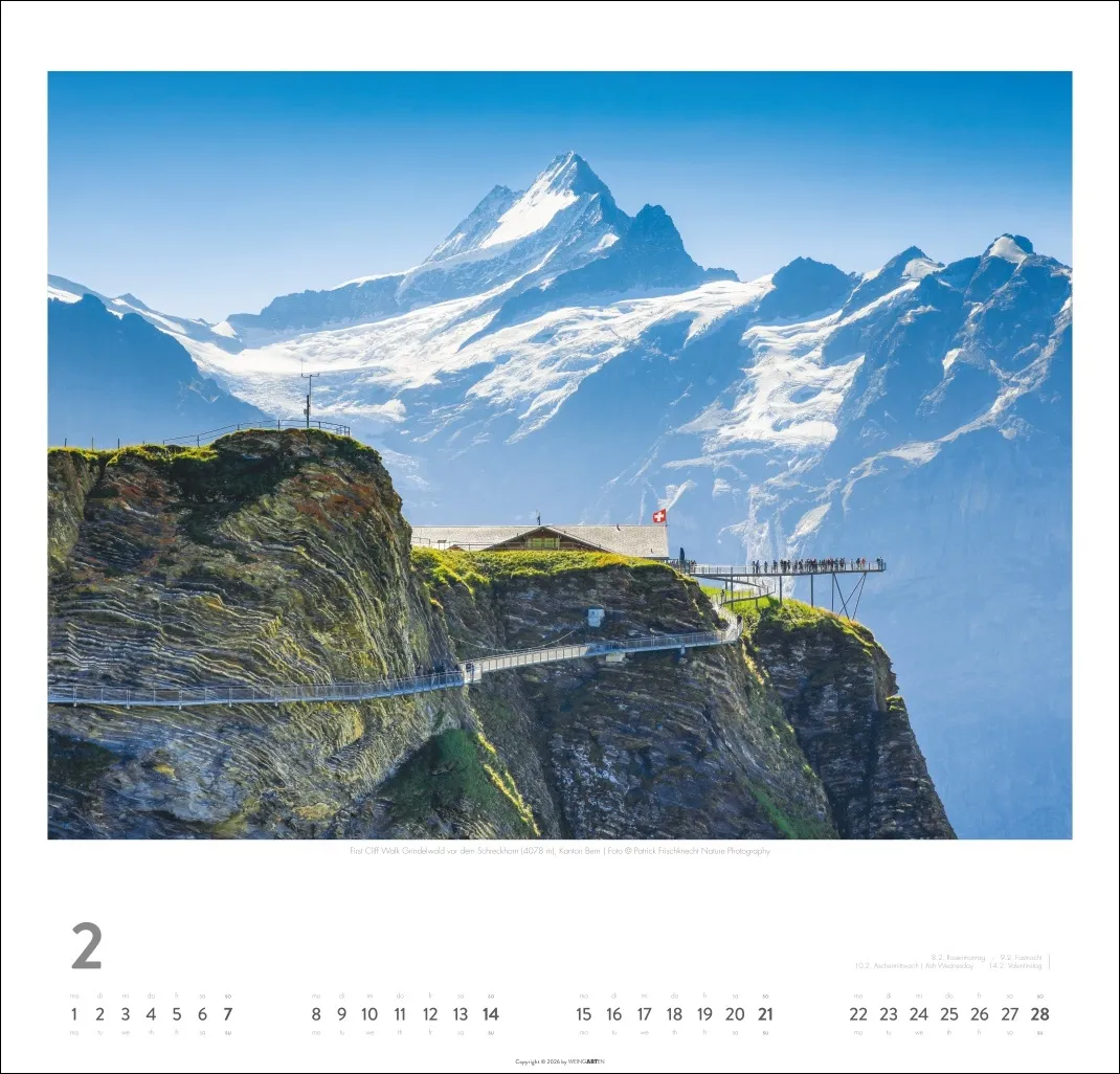 Schweiz Wandkalender 2027 – Bild 3