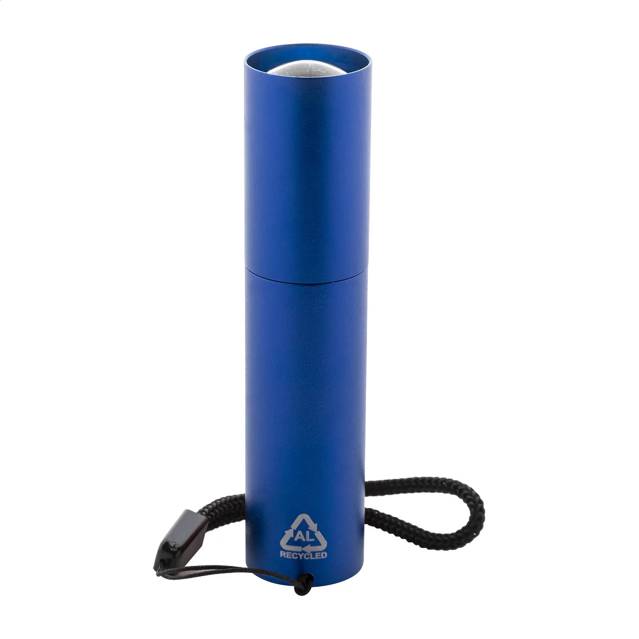 wiederaufladbare Taschenlampe aus recyceltem Aluminium Chargelight Tone, blau – Bild 2