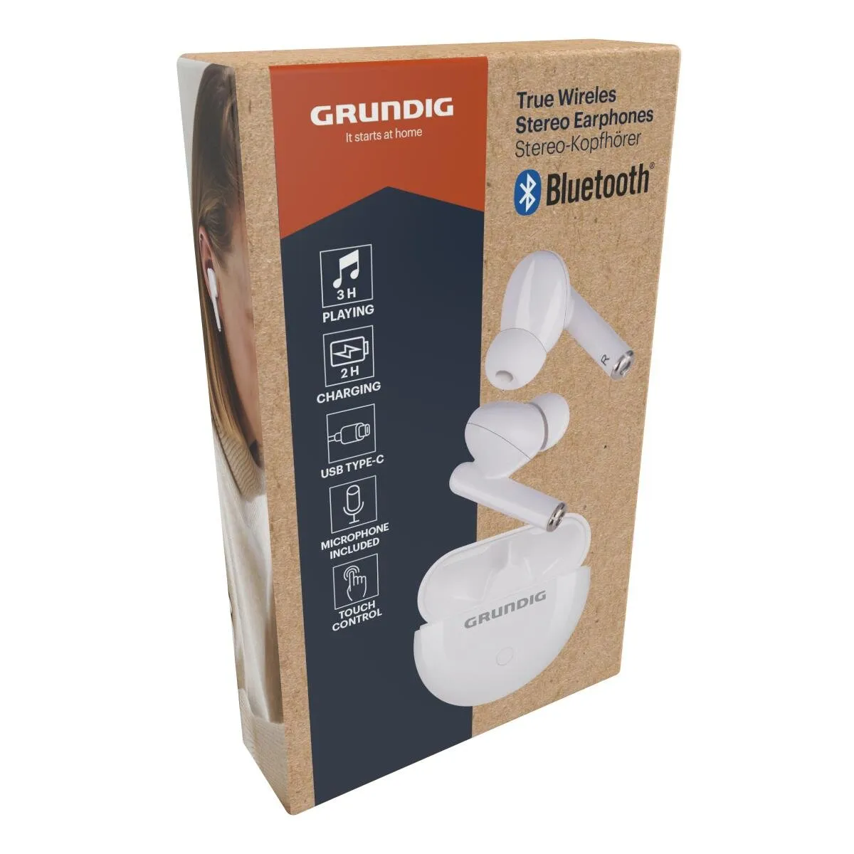 GRUNDIG TWS-Bluetooth-Ohrhörer 350mAh